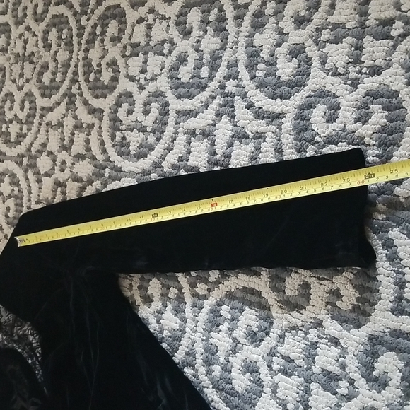 (16) Lynn Ritchie ā¤Black Velvet Blazerā¤Rose Ribbon Details ⤠Night Out Office - Picture 8 of 8